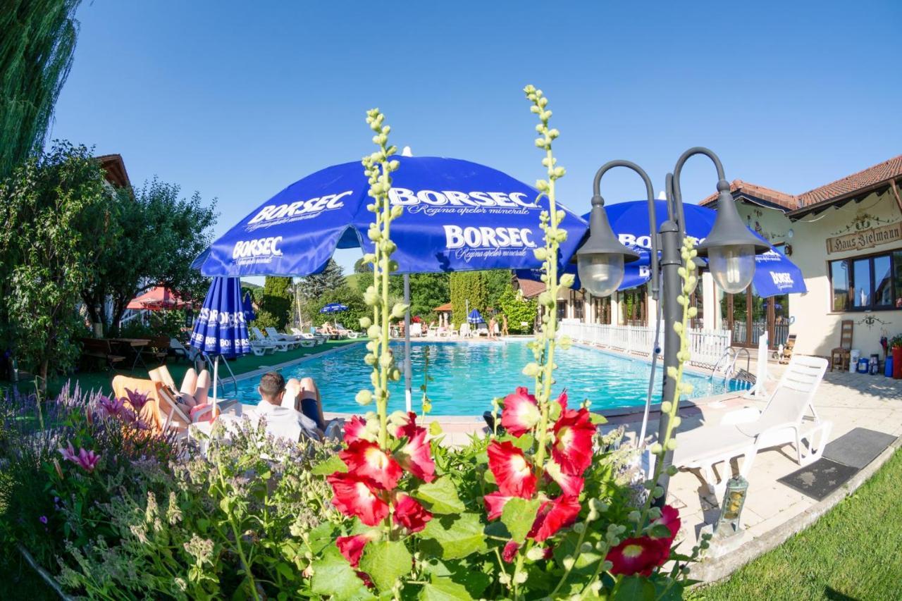 Hotel Bielmann Sînpetru Buitenkant foto